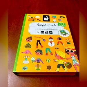 Magneti'book Creative Toy - Yellow and Green
